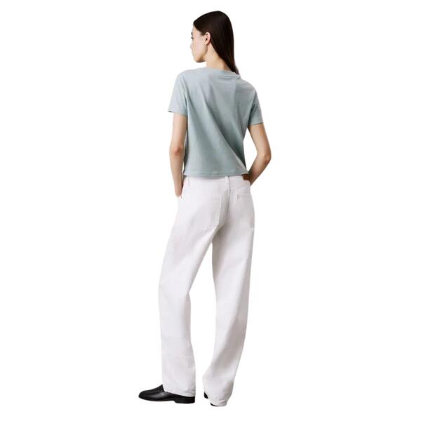 Γυναικείο T-shirt Calvin Klein Monologo Baby Cloud Blue J20J223113-CDV