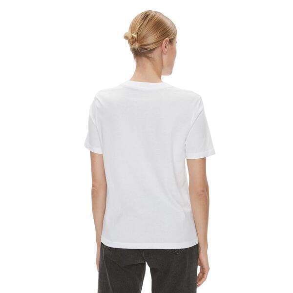 Γυναικείο T-Shirt Calvin Klein Ck Embro Badge Regural Tee Bright White J20J223226-YAF