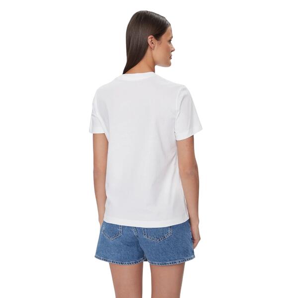 Γυναικείo T-shirt Calvin Klein Diffused Monologo Regular Tee Bright White J20J223264-YAF