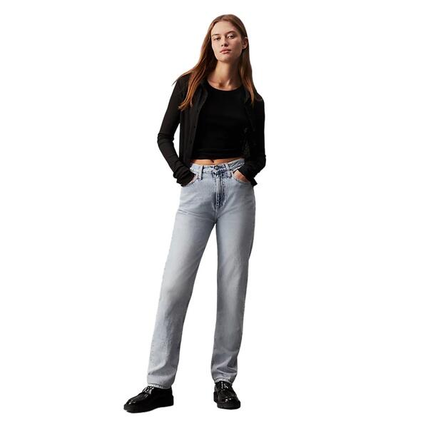 Γυναικείο Jean Calvin Klein Authetic Slim Straight Denim Light J20J223313-1AA32