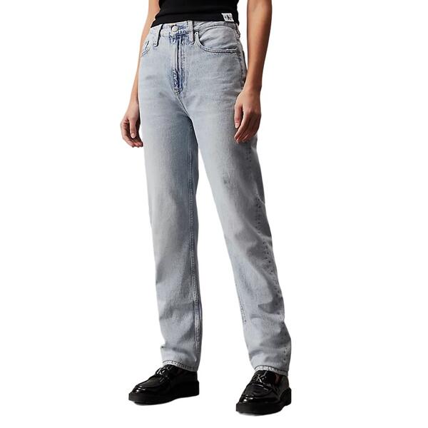 Γυναικείο Jean Calvin Klein Authetic Slim Straight Denim Light J20J223313-1AA32