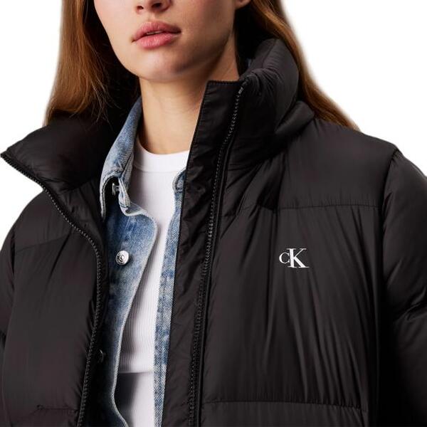 Γυναικείο Μπουφάν Calvin Klein Down Long Puffer Ck Black J20J224109-BEH