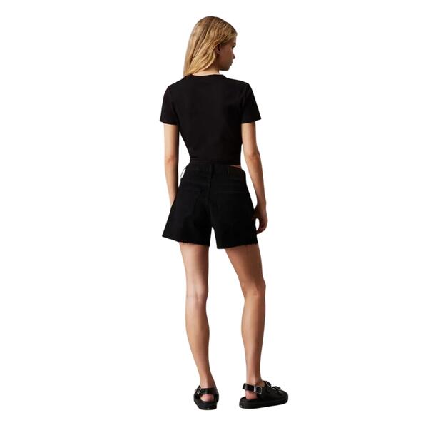 Γυναικείο Σορτς Calvin Klein 90s Denim Short Denim Black J20J225154-1BYNI