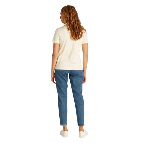 Γυναικείο T-Shirt Calvin Klein Applique Regular Brazilian Sand J20J225256-AEA