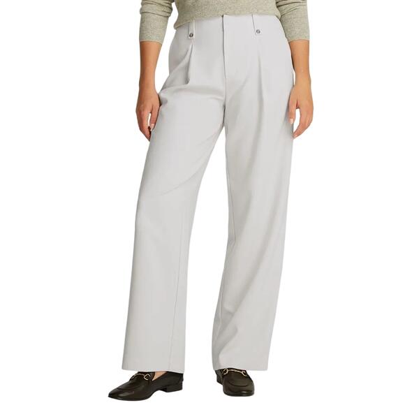 Γυναικείο Παντελόνι Calvin Klein Ecovero Tailored Wide Chalk J20J225343-ADA