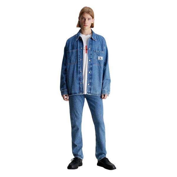 Ανδρικό Jean Calvin Klein Authentic Straight Denim Medium J30J324814-1A434