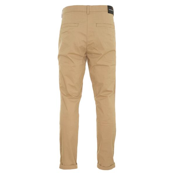 Ανδρικό Παντελόνι Calvin Klein Slim Stretch Chino Travertine J30J325115-PF2