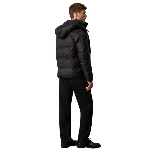 Ανδρικό Μπουφάν Calvin Klein Essentials Down Ck Black J30J325946-BEH