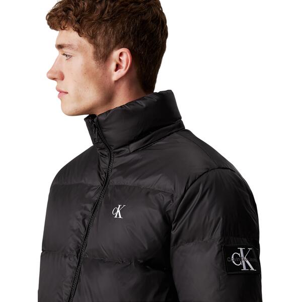 Ανδρικό Μπουφάν Calvin Klein Essentials Down Ck Black J30J325946-BEH