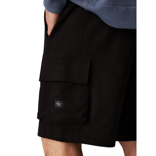 Ανδρικό Short Calvin Klein Woven Label Black J30J327284-BEH