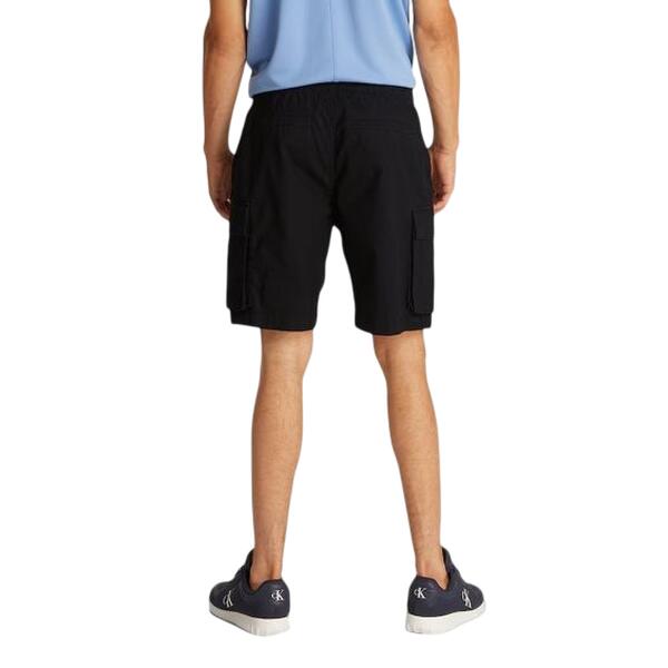 Ανδρικό Σορτς Calvin Klein Washed Cargo Ck Black J30J327376-BEHNI
