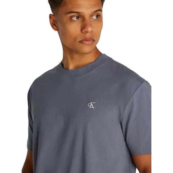 Ανδρικό T-shirt Calvin Klein Serif Font Graphic Grisaille J30J327473-PCP