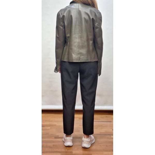 Γυναικείο Δερμάτινο Over Skins JULIANA-OLIVE