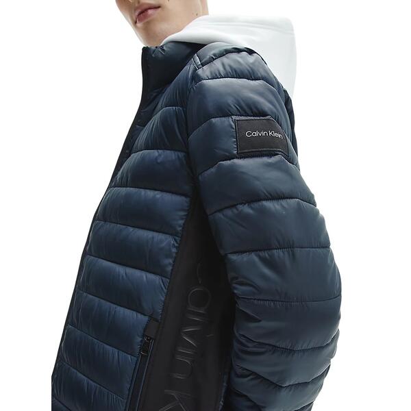 Ανδρικό Μπουφάν Calvin Klein Recycled Side Logo Jacket Calvin Navy K10K108291-DW4