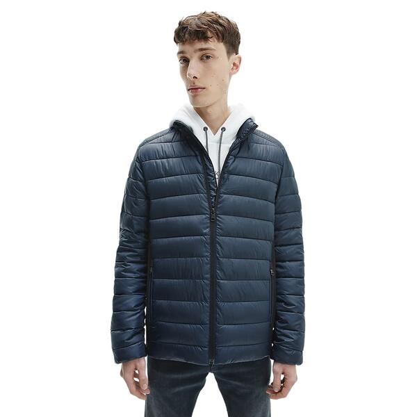 Ανδρικό Μπουφάν Calvin Klein Recycled Side Logo Jacket Calvin Navy K10K108291-DW4