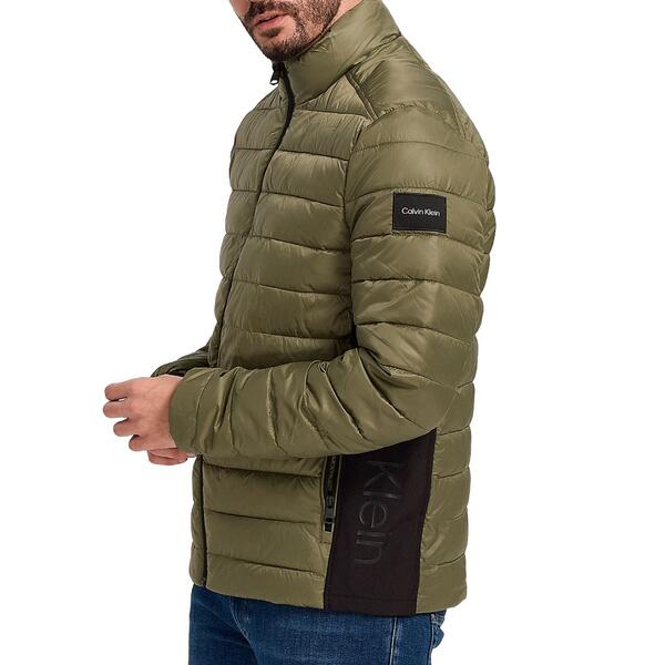 Ανδρικό Μπουφάν Calvin Klein Recycled Side Logo Jacket Dark Olive K10K108291-MRZ