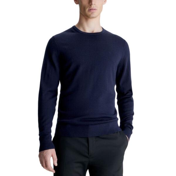 Ανδρικό Πουλόβερ Calvin Klein Superior Wool Crew Neck Night Sky K10K109474-CHW