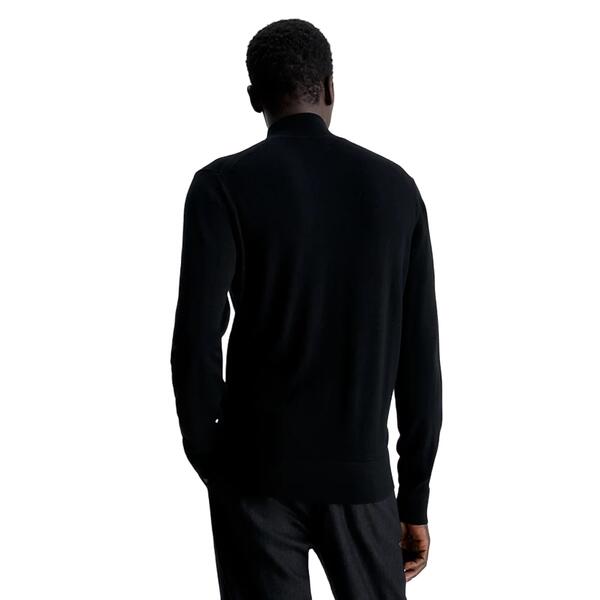 Ανδρικό Πουλόβερ Calvin Klein Superior Wool Mock Neck Ck Black K10K110424-BEH