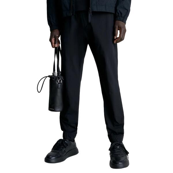 Ανδρικό Παντελόνι Calvin Klein Tech Cotton Cropped Tapered Ck Black K10K110962-BEH