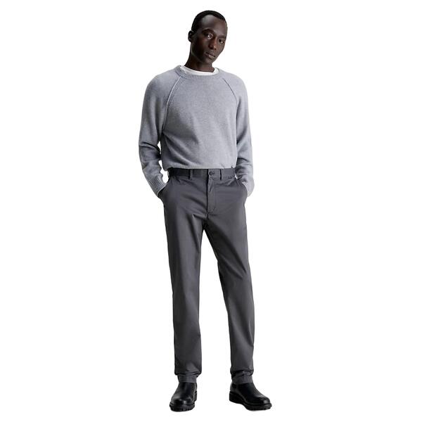 Ανδρικό Παντελόνι Calvin Klein Satin Stretch Slim Chino Magnet K10K110963-PC934