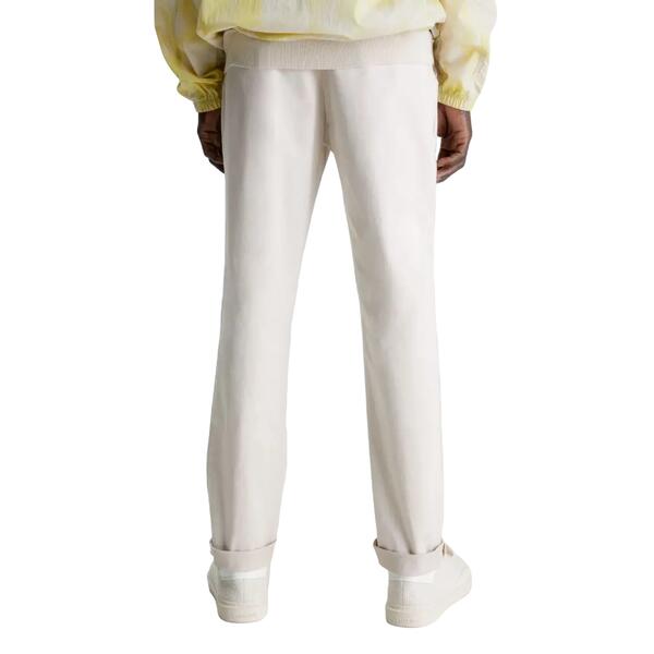 Ανδρικό Παντελόνι Calvin Klein Satin Stretch Slim Chino Travertine K10K110963-PF232