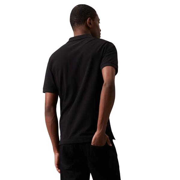 Ανδρικό Polo Calvin Klein Strecth Pique Slim Black K10K111196-BEH