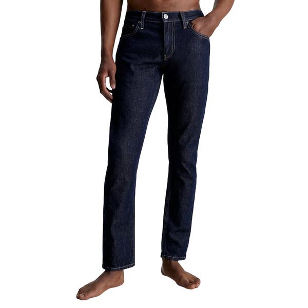 Ανδρικό Jean Calvin Klein Slim Fit Rinse Blue Denim Dark K10K111241-1BJ34