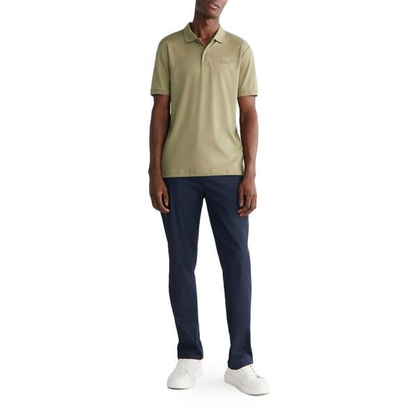 Ανδρικό Polo Calvin Klein Smooth Cotton Slim Polo Delta Green K10K111657-MSS