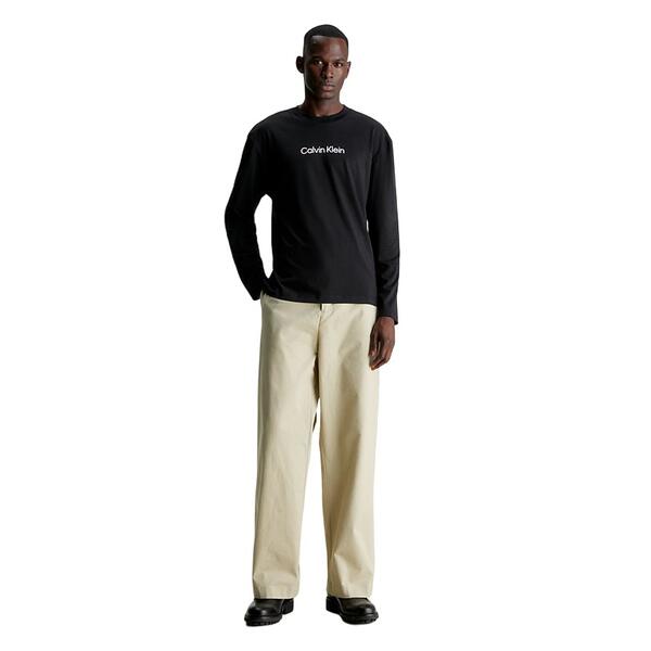 Ανδρική Μπλούζα Calvin Klein Hero Logo Ls T-Shirt Ck Black K10K112396-BEH