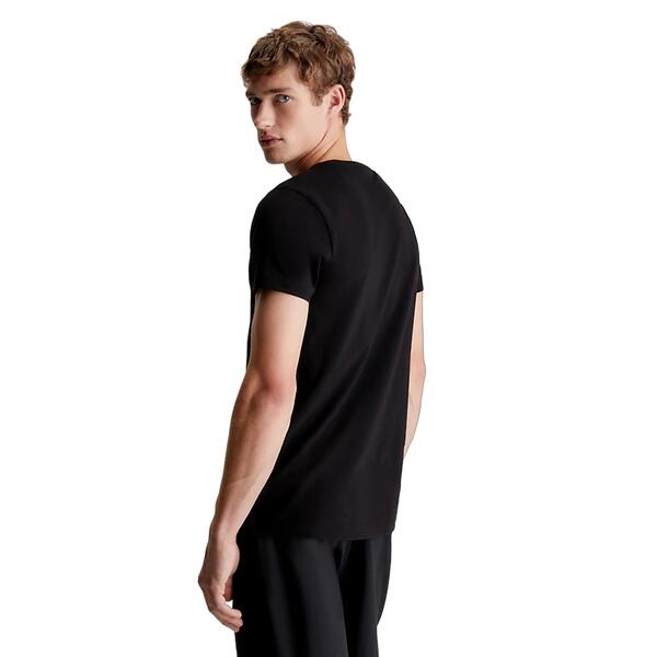 Ανδρικό T-shirt Calvin Klein Stretch Slim Fit T-shirt Ck Black K10K112724-BEH