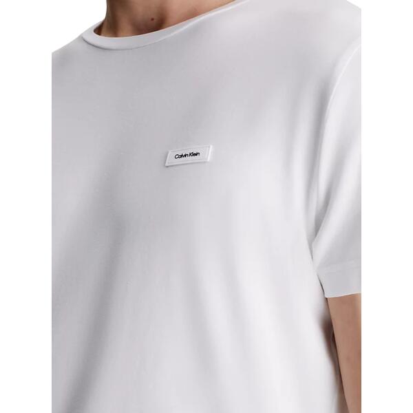 Ανδρικό T-shirt Calvin Klein Stretch Slim Fit T-shirt Bright White K10K112724-YAF