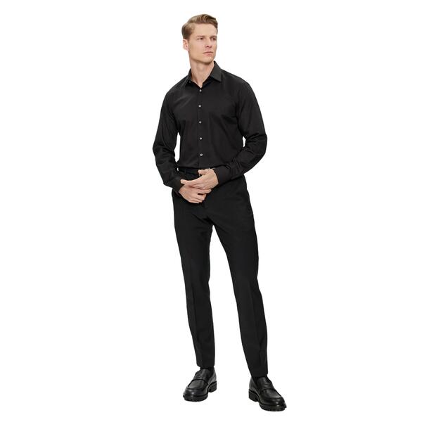 Ανδρικό Παντελόνι Calvin Klein Modern Wool Blend Regular Pants Night Sky K10K112936-CHW