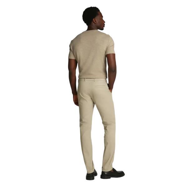 Ανδρικό Παντελόνι Calvin Klein Sateen Stretch Slim Chino Aluminum K10K113429-PAH32