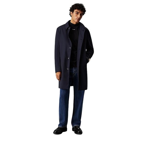 Αντρική Μπλούζα Calvin Klein Nano Logo Ls Mock Black K10K113792-BEH