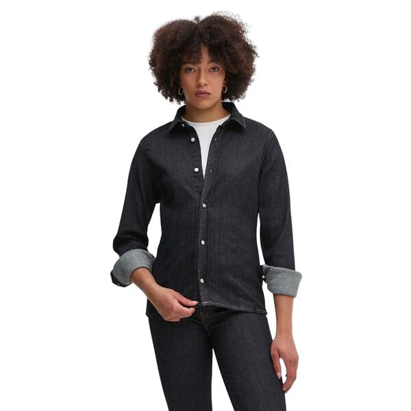 Γυναικείο Πουκάμισο Calvin Klein Long Sleeve Lean Denim Rinse J20J224052-1AP