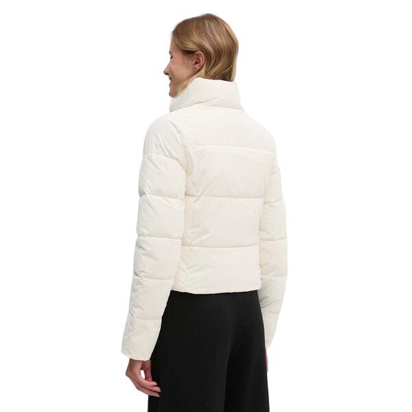 Γυναικείο Μπουφάν Calvin Klein Soft Touch Short Fitted Jacket Ivory J20J224428-YBI