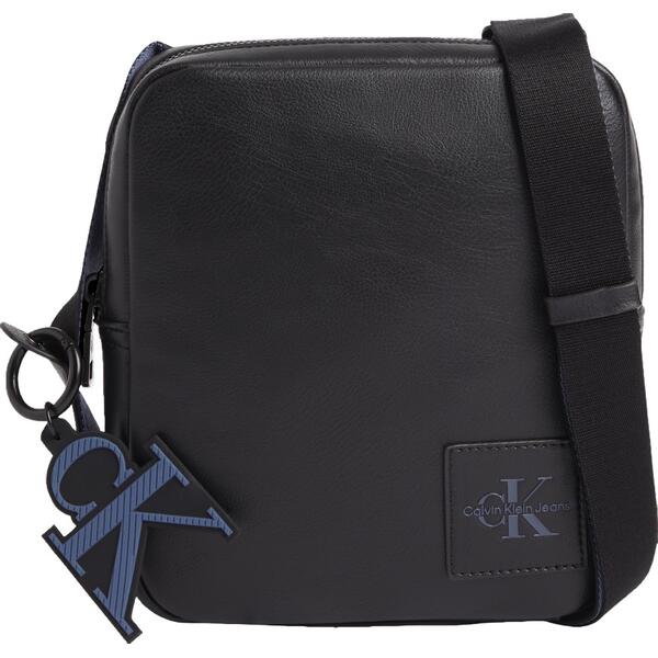 Ανδρικό Τσαντάκι Χιαστί Calvin Klein Tagged Reporter18 Black K50K510117-BDS