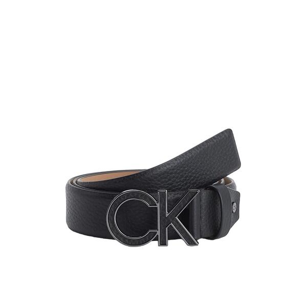 Ανδρική Ζώνη Calvin Klein Adj Ck Metal Bombe Inlay 35mm Ck Black K50K510353-BAX