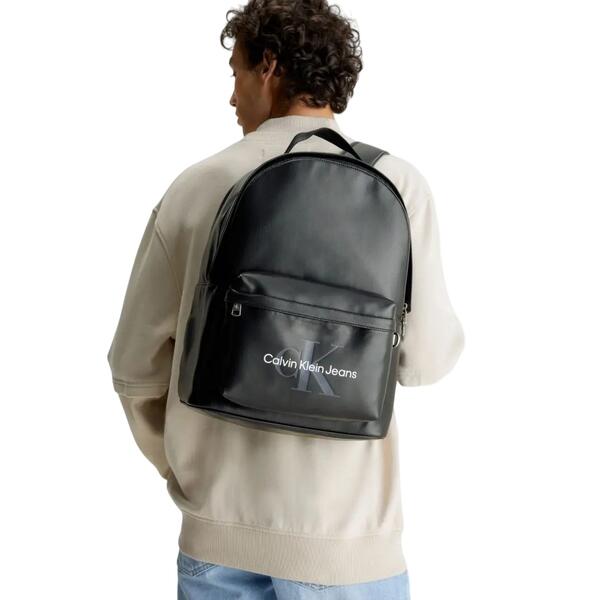Ανδρικό Backpack Calvin Klein Monogram Soft Campus Bp44 Black K50K510394-BDS