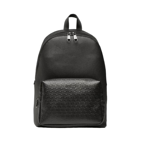 Ανδρικό Backpack Calvin Klein Ck Must Mono Block Campus Bp Black Tonal Mono K50K510514-01I