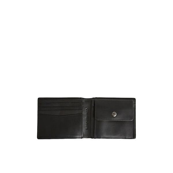 Ανδρικό Πορτοφόλι Calvin Klein Inst Plaque Bifold W_ Coin Black K50K511432-BEH