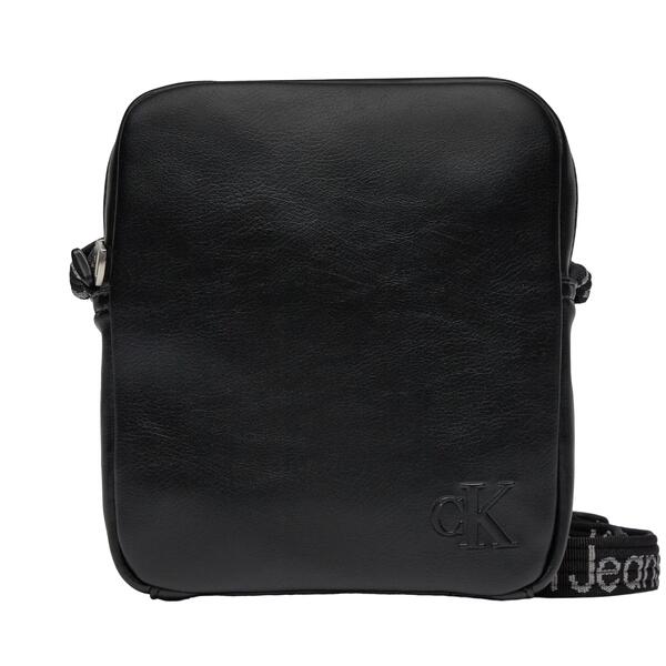 Ανδρικό Τσαντάκι Χιαστί Calvin Klein Ultralight Reporter18 W_ Pkt Pu Black K50K511489-BEH