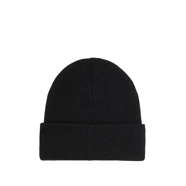 Ανδρικό Σκουφάκι Calvin Klein Monologo Patch Non-Rib Beanie Black K50K511743-BEH