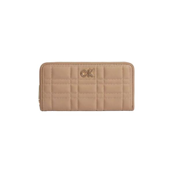 Γυναικείο Πορτοφόλι Calvin Klein Re-Lock Quilt Z_ A Wallet Lg Safari Canvas K60K609912-RBC