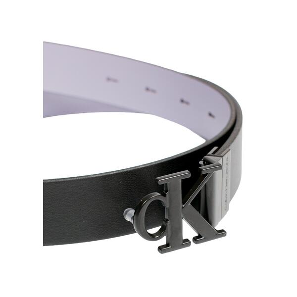 Γυναικεία Ζώνη Calvin Klein Round Mono Rev Lthr Belt 30mm Black_ Lavender Aura K60K610893-0GN Γυναικεία Ζώνη Calvin Klein Round Mono Rev Lthr Belt 30mm Black_ Lavender Aura K60K610893-0GN