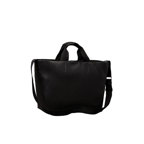 Γυναικεία Τσάντα Calvin Klein Over Webbing Tote Pu Black K60K612710-BEH