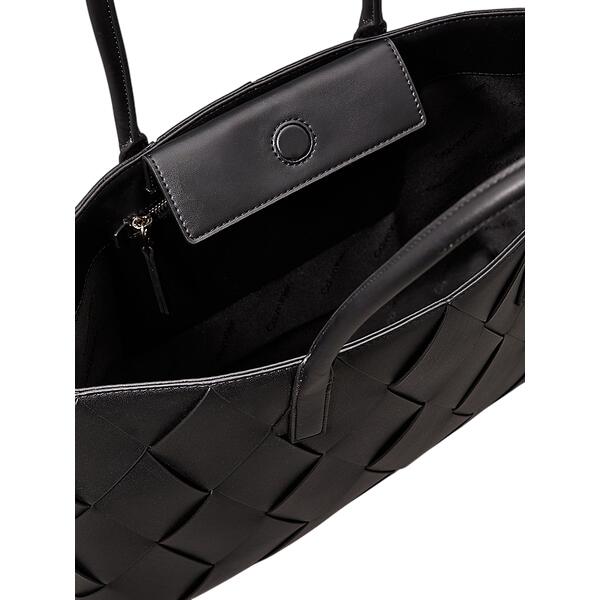 Γυναικεία Τσάντα Ώμου Calvin Klein Ck Woven Medium Shopper Ck Black K60K612994-BEH