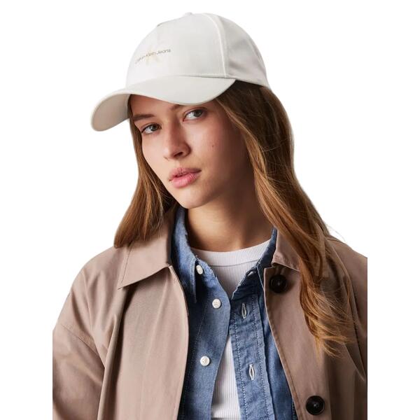 Γυναικείο Καπέλο Calvin Klein Mono Logo Print Tofu K60K613056-YAS