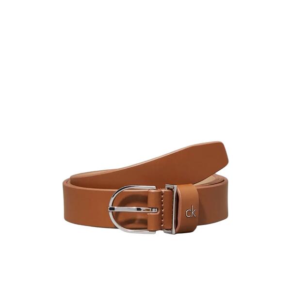 Γυναικεία Ζώνη Calvin Klein Metal Loop Round Buckle 2.5 Nuthatch K60K613147-GYM