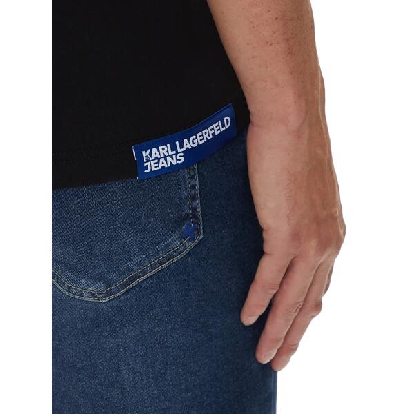 Αντρικό T-shirt Karl Lagerfeld Regural Sslv Tee Black 245D1709-J101